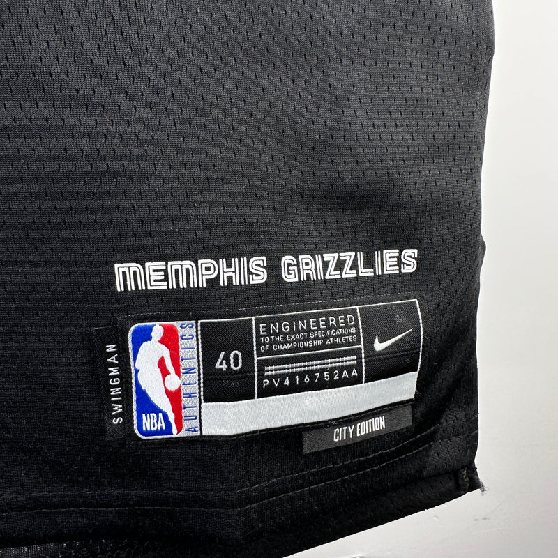 Regata NBA Memphis Grizzlies City Edition 23/24 - Masculina - Preta