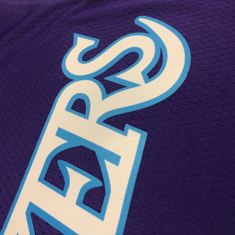 Regata NBA Los Angeles Lakers City Edition 75º NBA 21/22 - Masculina - Roxa