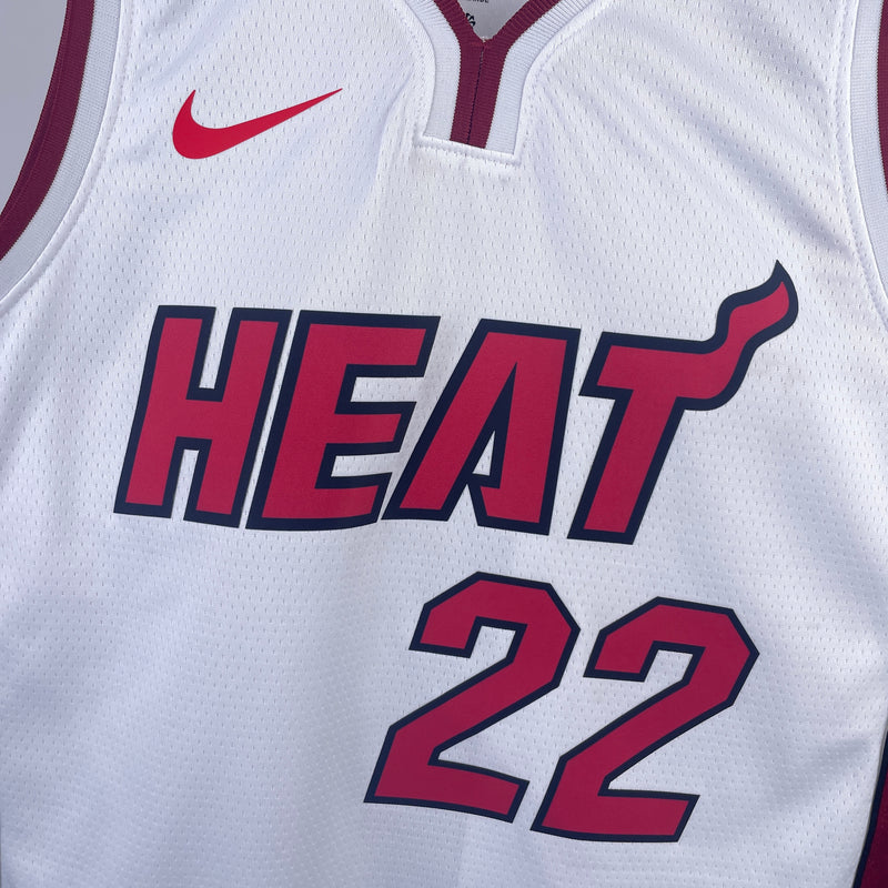 Regata NBA Miami Heat Association Edition 22/23 - Masculina - Branca