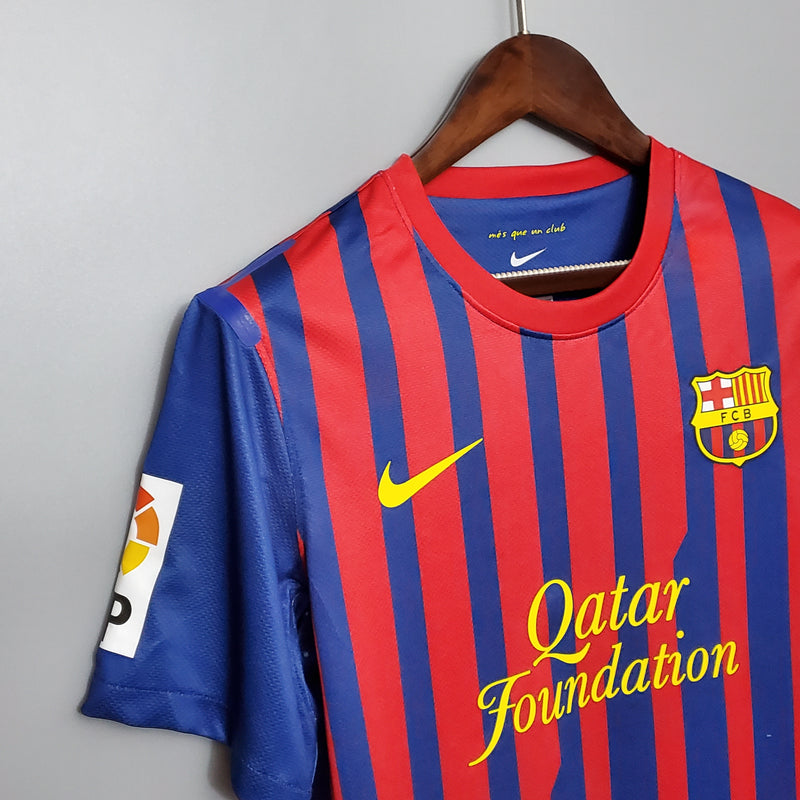 Camisa Barcelona Home 2011/12 - Versão Retro