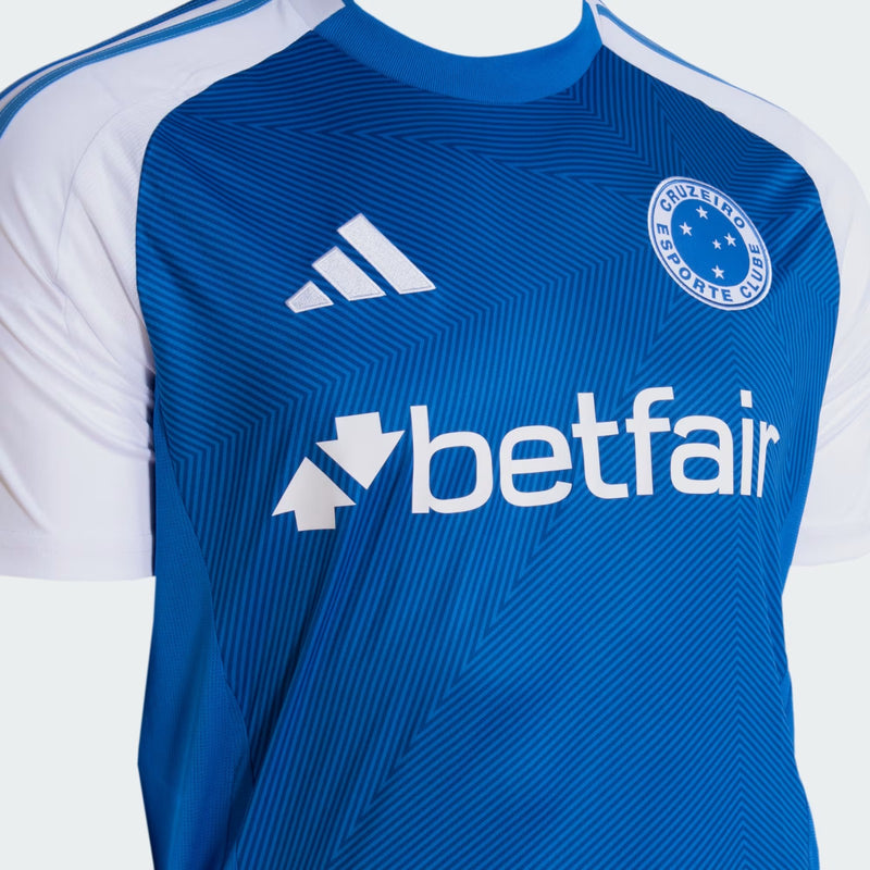Camisa Cruzeiro Home 2025/26 - Torcedor Masculina - Lançamento