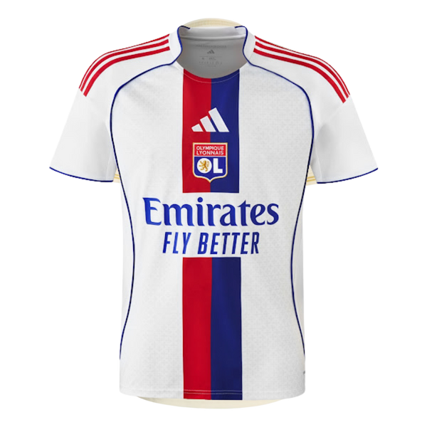 Camisa Lyon Home 2025/26 - Torcedor Masculina - Lançamento