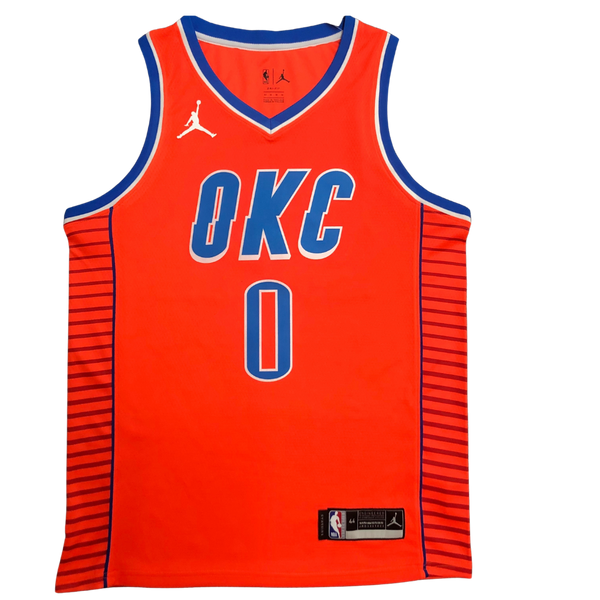 Regata NBA OKC Statement Edition 24/25 - Masculina - Laranja