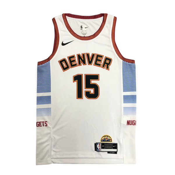 Regata NBA Denver Nuggets City Edition 22/23 - Masculina - Branca