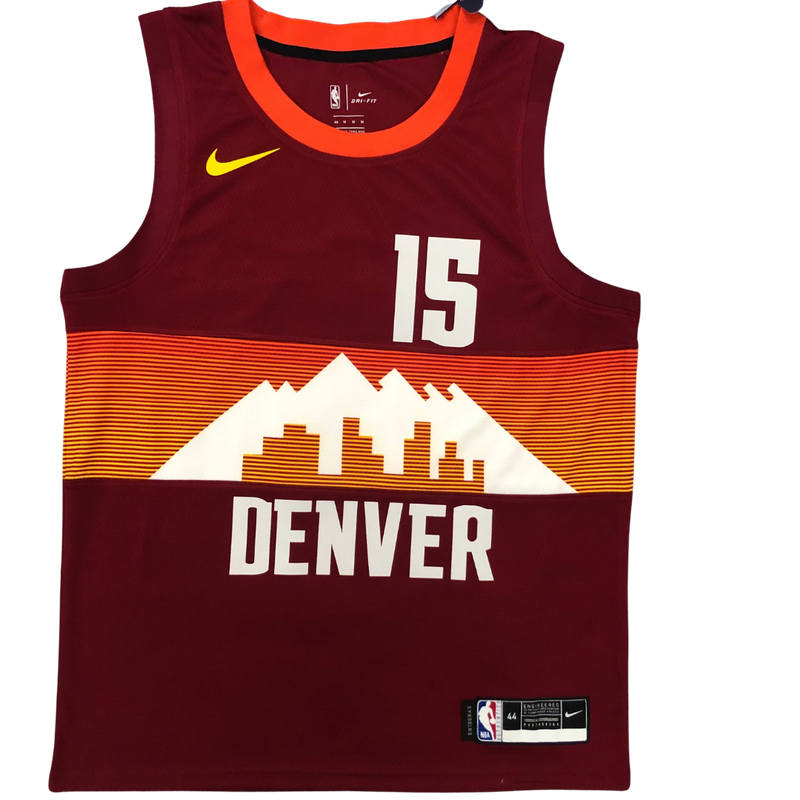 Regata NBA Denver Nuggets City Edition 20/21 - Masculina - Grená