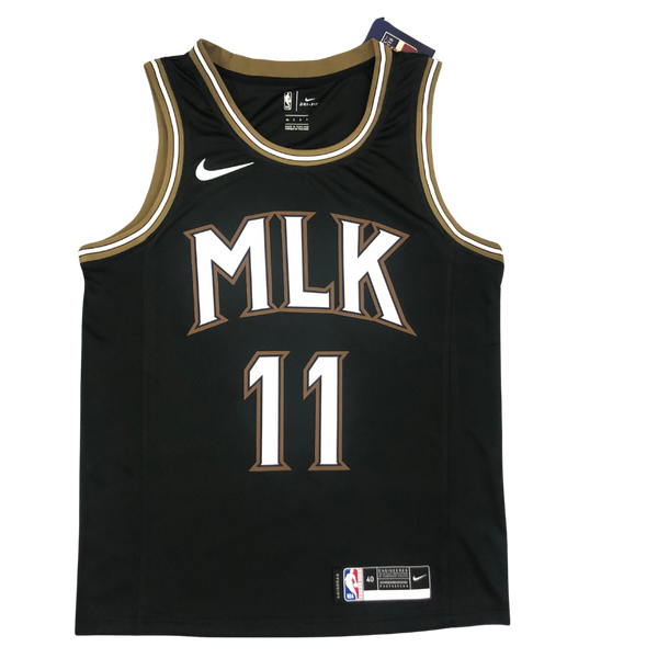 Regata NBA Atlanta Hawks City Edition 20/21 - Masculina - Preta