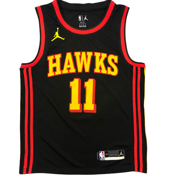 Regata NBA Atlanta Hawks Statement Edition 20/21 - Masculina - Preta