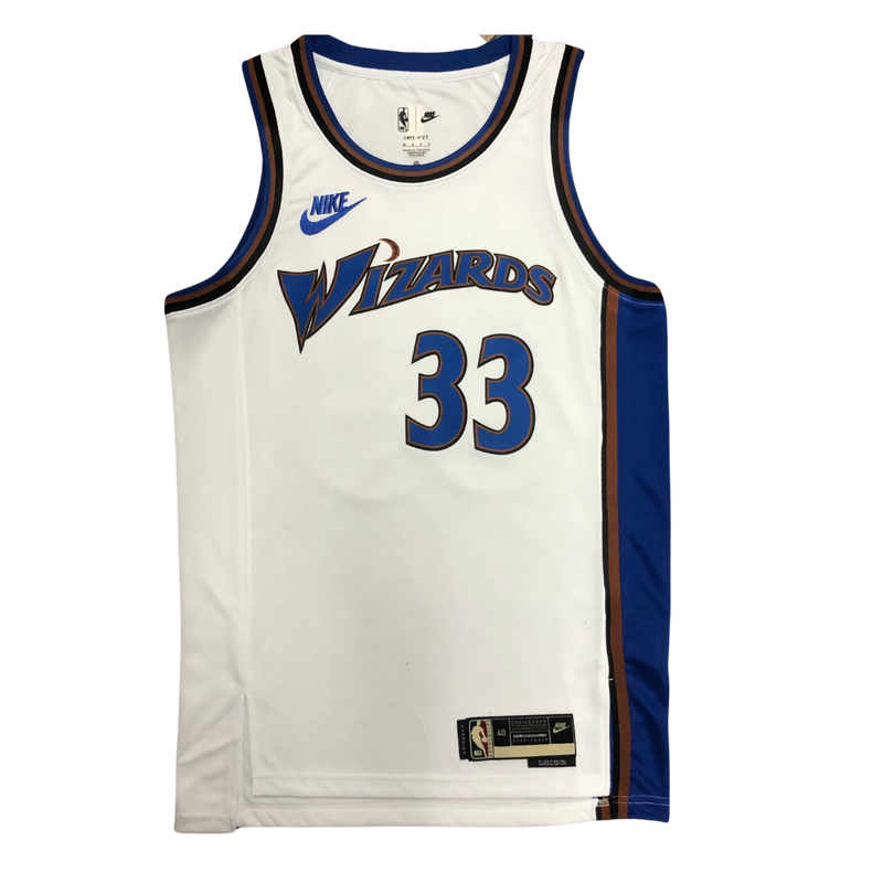 Regata NBA Washington Wizards Classic Edition 22/23 - Masculina - Branca