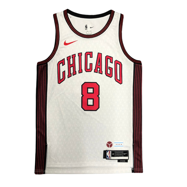 Regata NBA Chicago Bulls City Edition 22/23 - Masculina - Branca