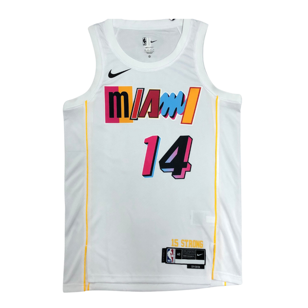 Regata NBA Miami Heat City Edition 22/23 - Masculina - Branca