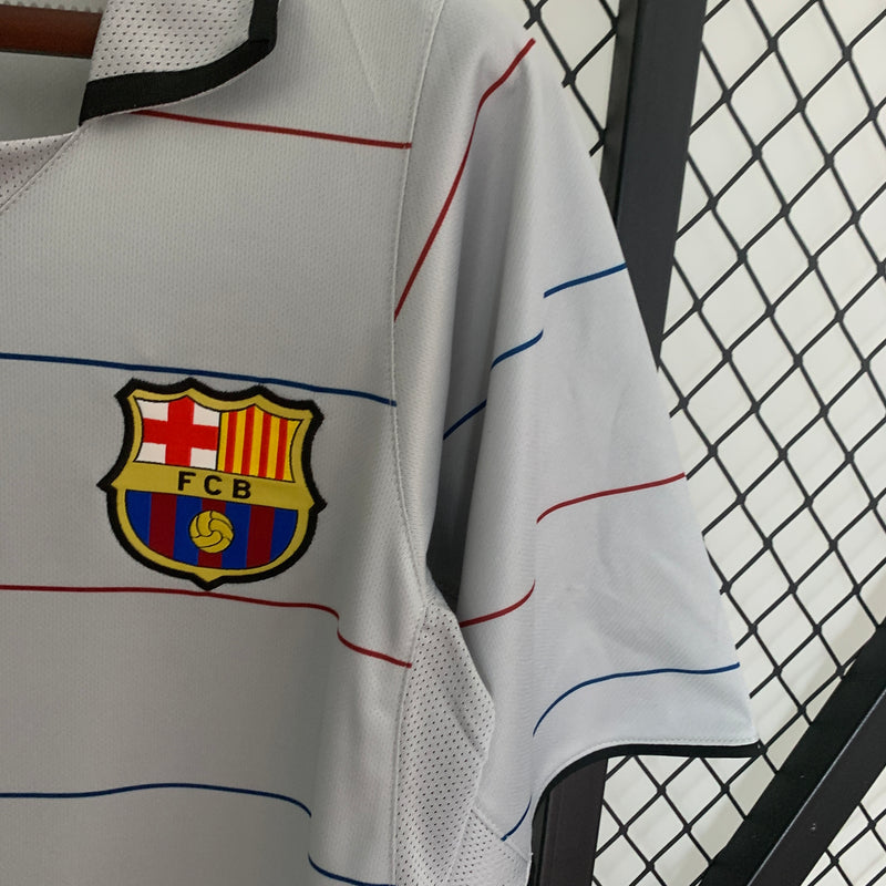 Camisa Barcelona Away 03/04 - Versão Retro