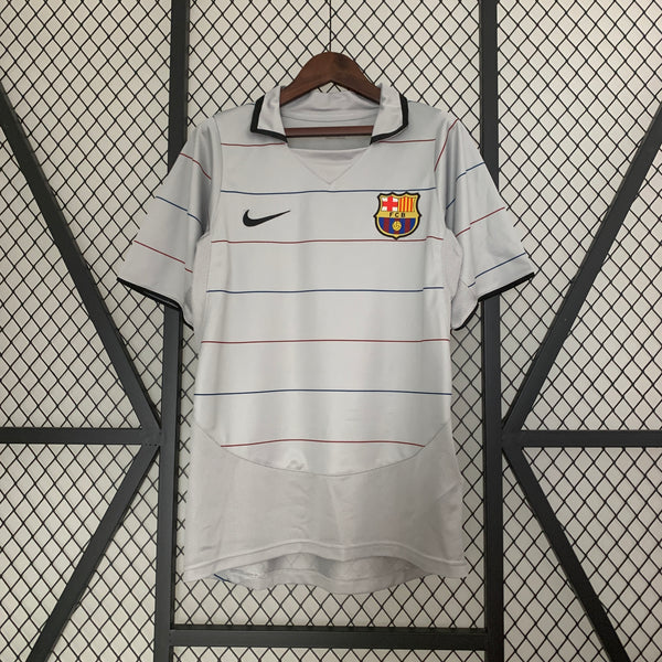 Camisa Barcelona Away 03/04 - Versão Retro