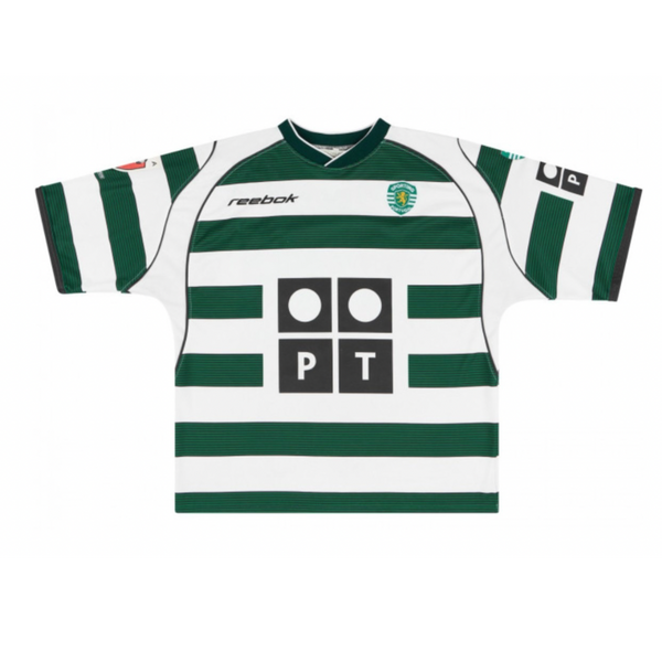 Camisa Sporting 2002/03 Home - Versão Retro