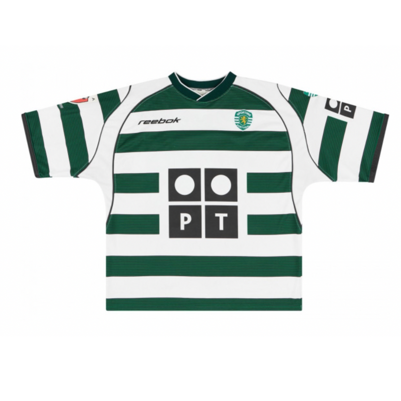 Camisa Sporting 2002/03 Home - Versão Retro