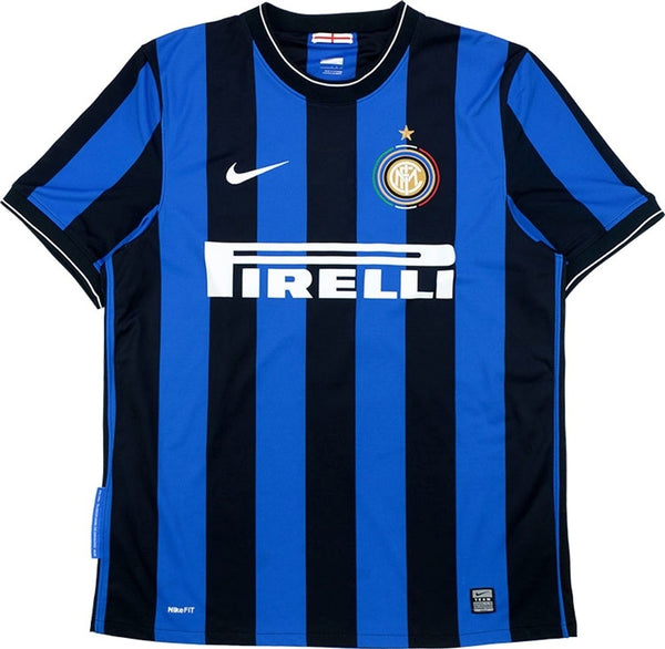 Camisa Inter de Milão Titular 09/10 - Versão Retro
