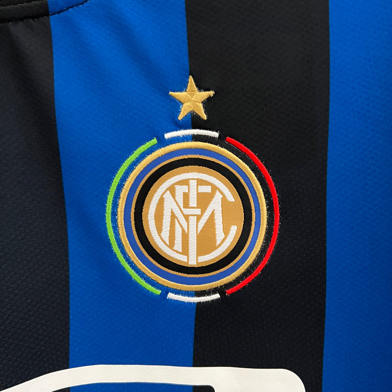 Camisa Inter de Milão Titular 09/10 - Versão Retro