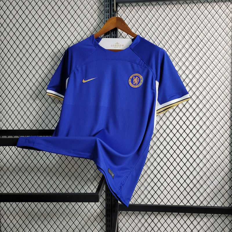 Camisa Chelsea Home 23/24 - Torcedor Masculina