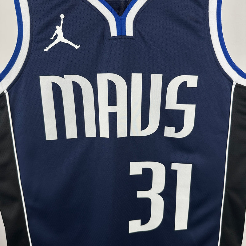 Regata NBA Dallas Mavericks Statement Edition 22/23 - Masculina - Azul Marinho