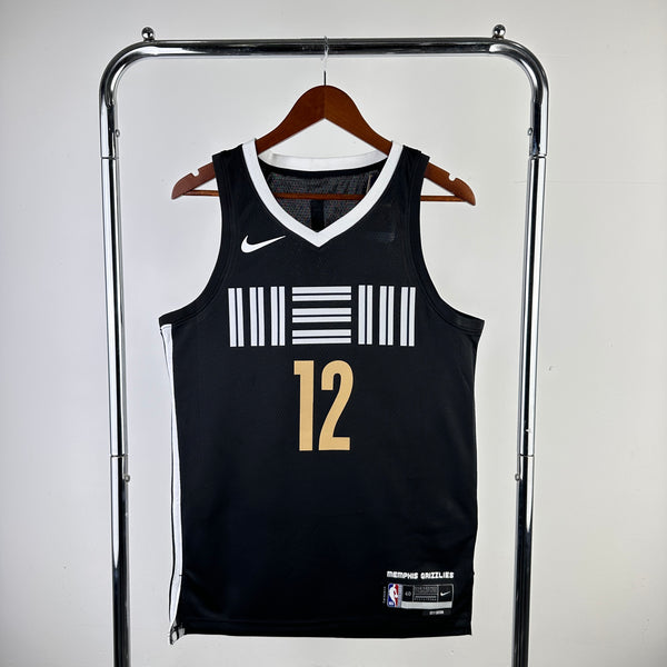 Regata NBA Memphis Grizzlies City Edition 23/24 - Masculina - Preta