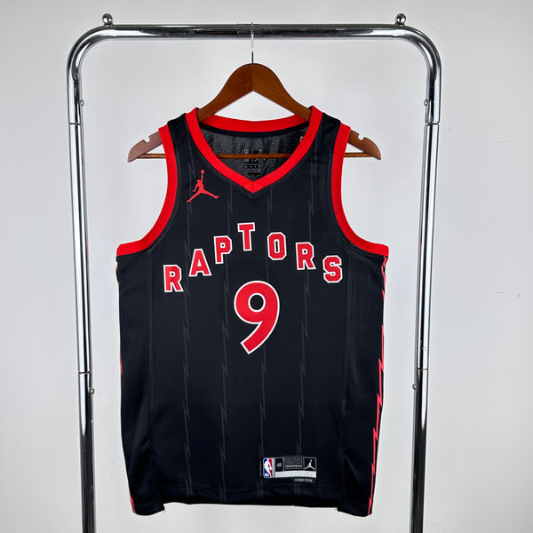 Regata NBA Toronto Raptors Statement Edition 23/24 - Masculina - Preta
