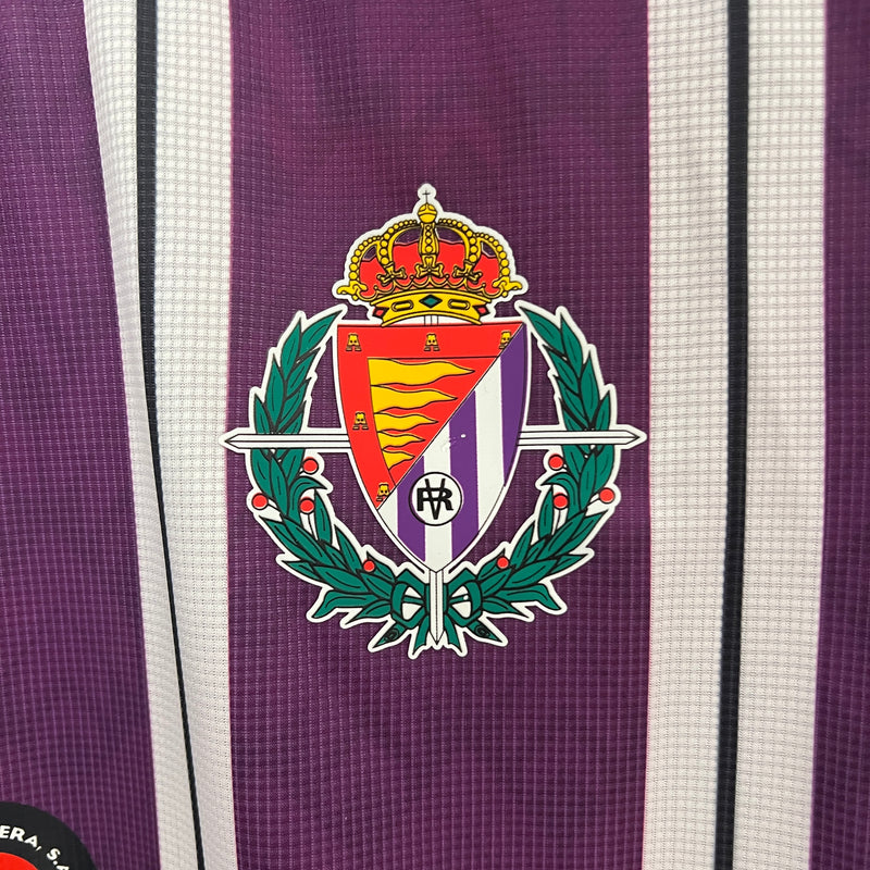 Camisa Real Valladolid Home 24/25 -  Torcedor Masculina - Lançamento