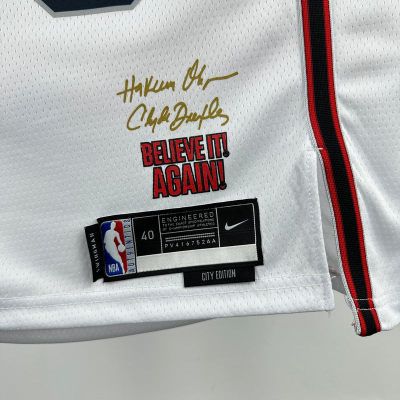 Regata NBA Houston Rockets City Edition 23/24 - Masculina - Branca