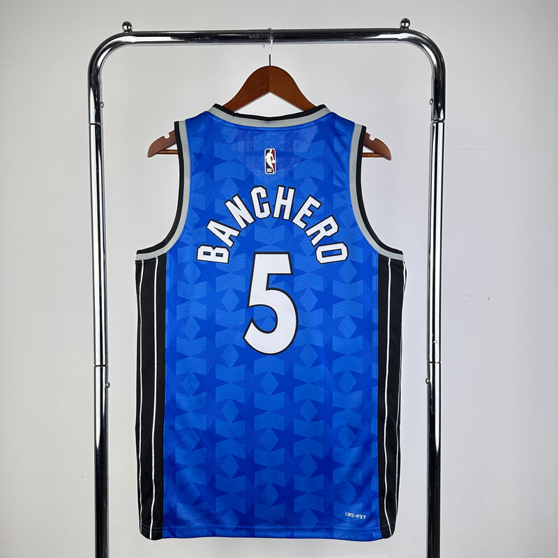 Regata NBA Orlando Magic Classic Edition 2023/24 - Masculina - Azul