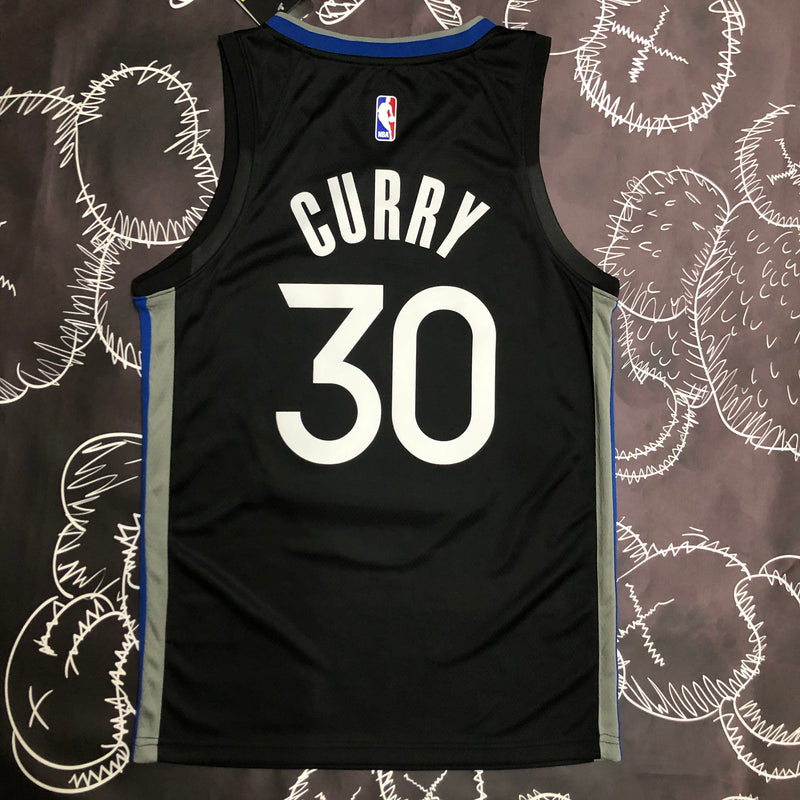 Regata NBA Golden State Warriors City Edition 19/20 - Masculina - Preta