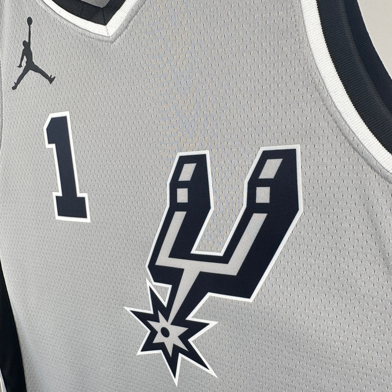 Regata NBA San Antonio Spurs 2024/25 - Masculina - Cinza