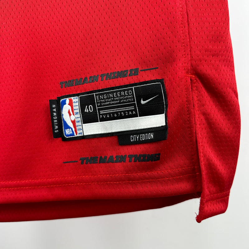 Regata NBA Miami Heat City Edition 2024/25 - Masculina - Vermelha