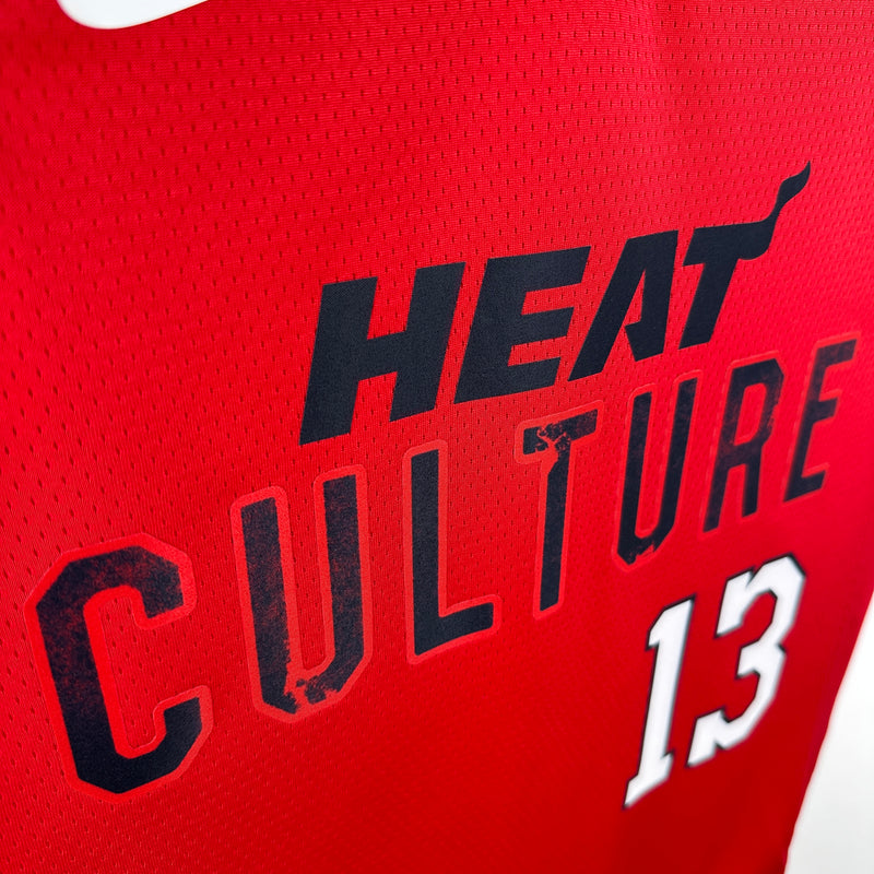 Regata NBA Miami Heat City Edition 2024/25 - Masculina - Vermelha