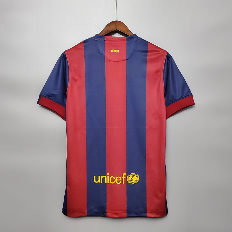 Camisa Barcelona Titular 14/15 - Versão retro