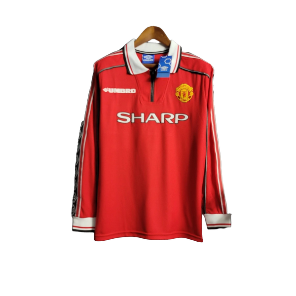 Camisa Manchester United Titular 98/99 - Versão Retro