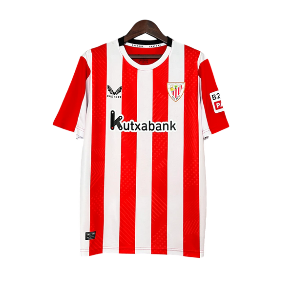 Camisa Athletic Bilbao Home 24/25 -  Torcedor Masculina - Lançamento