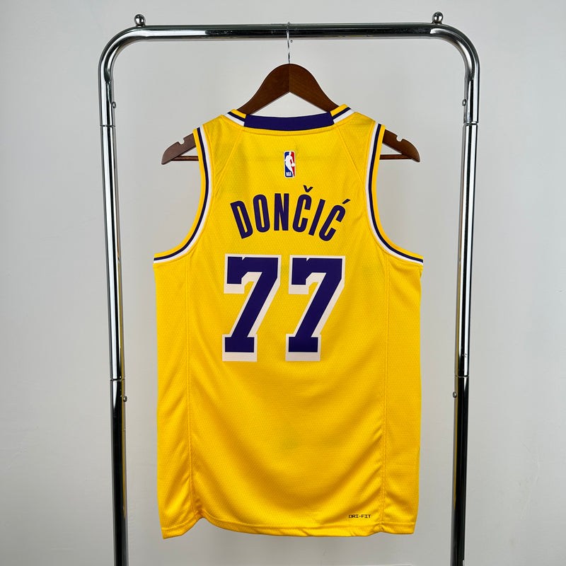 Regata NBA Los Angeles Lakers Icon Edition 25/26 - Masculina - Amarela