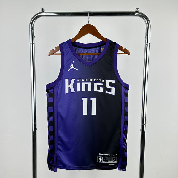 Regata NBA Sacramento Kings Statement Edition 23/24 - Masculina - Roxa e Preta