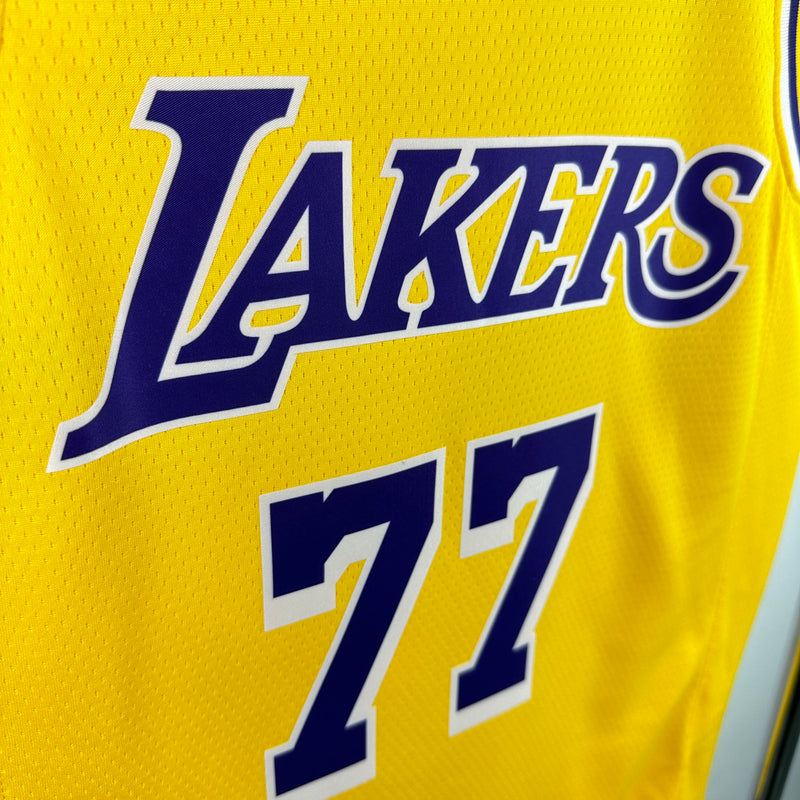 Regata NBA Los Angeles Lakers Icon Edition 25/26 - Masculina - Amarela