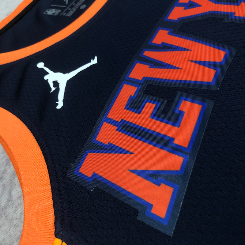 Regata NBA New York Knicks Statement Edition 22/23 - Masculina - Preta