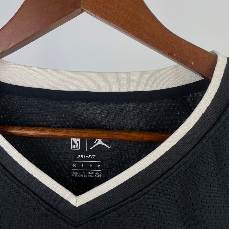 Regata NBA Milwaukee Bucks Statement Edition 19/20 - Masculina - Preta