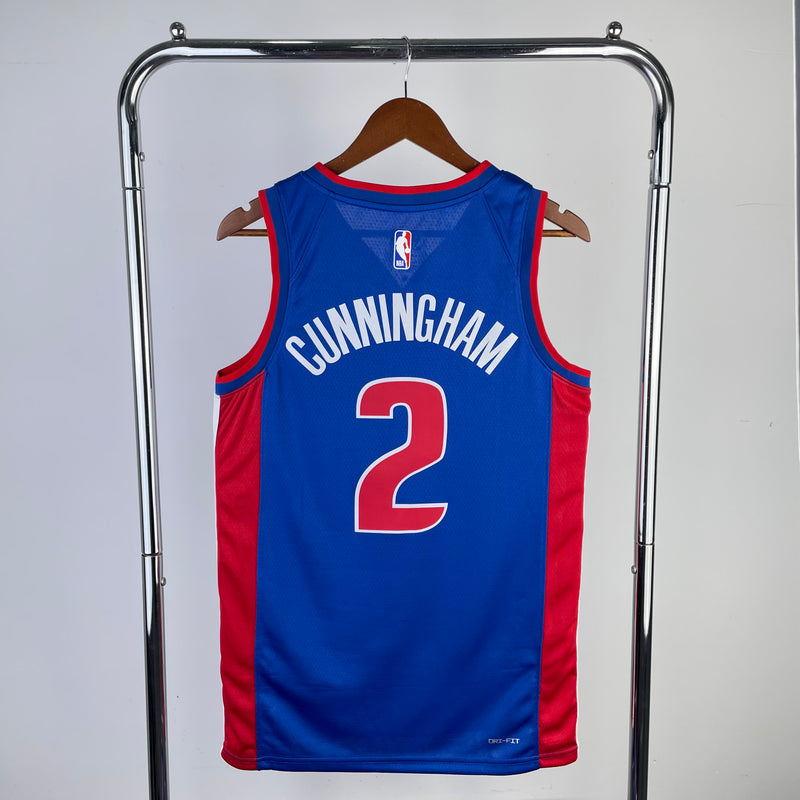 Regata NBA Detroit Pistons Icon Edition 22/23 - Masculina - Azul