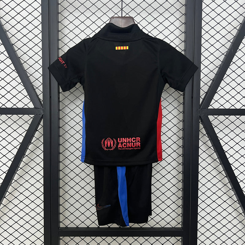 Kit Infantil Barcelona Away 24/25 Lançamento