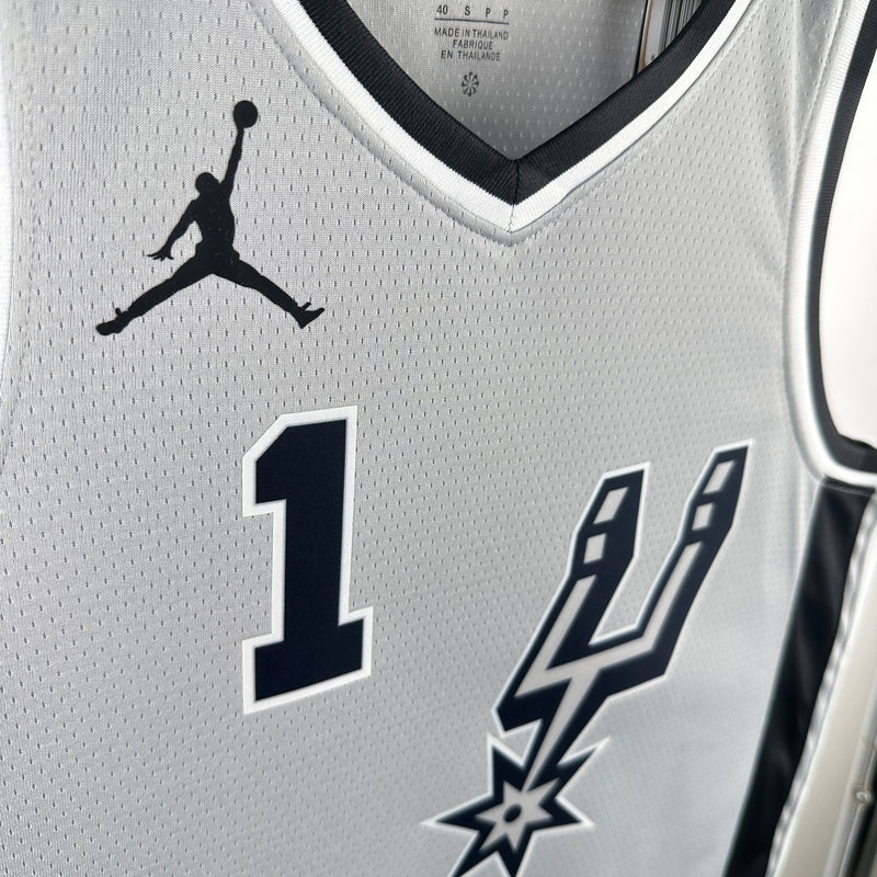 Regata NBA San Antonio Spurs 2024/25 - Masculina - Cinza