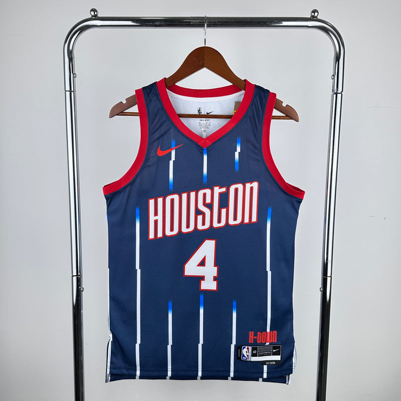 Regata NBA Houston Rockets City Edition 75º NBA 21/22 - Masculina - Azul Marinho