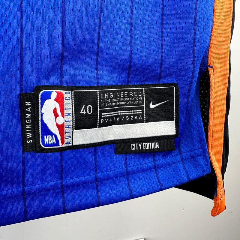 Regata NBA New York Knicks City Edition 23/24 - Masculina - Azul