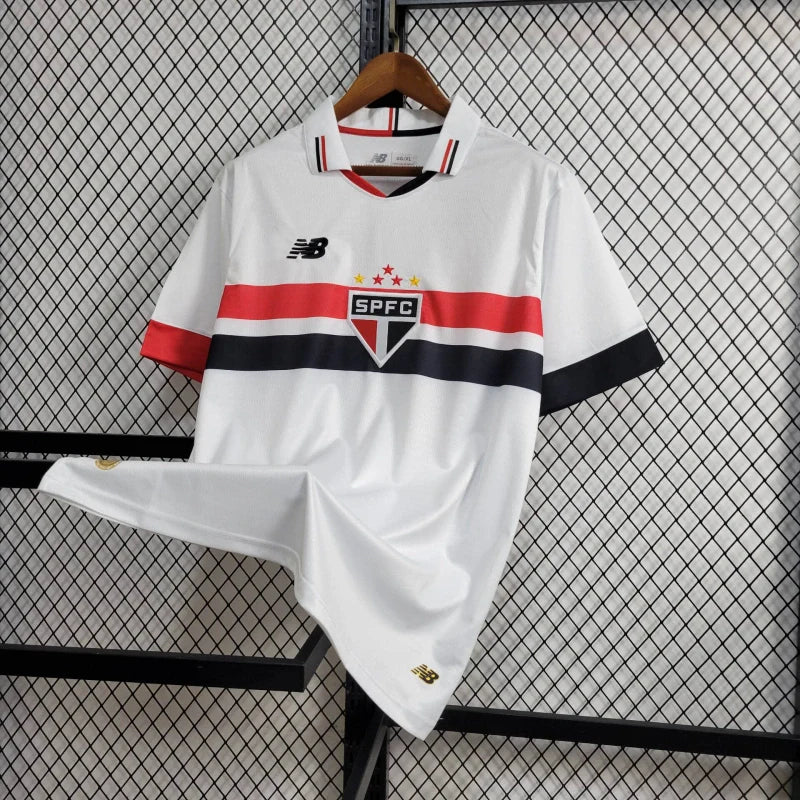 Camisa São Paulo Home 24/25 - Torcedor Masculina - Lançamento