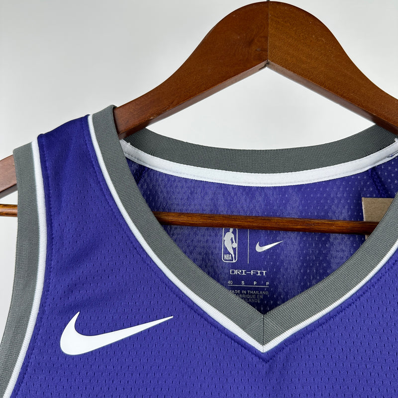Regata NBA Sacramento Kings Icon Edition 22/23 - Masculina - Roxa