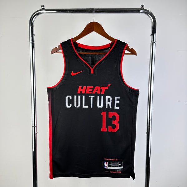 Regata NBA Miami Heat City Edition 23/24 - Masculina - Preta