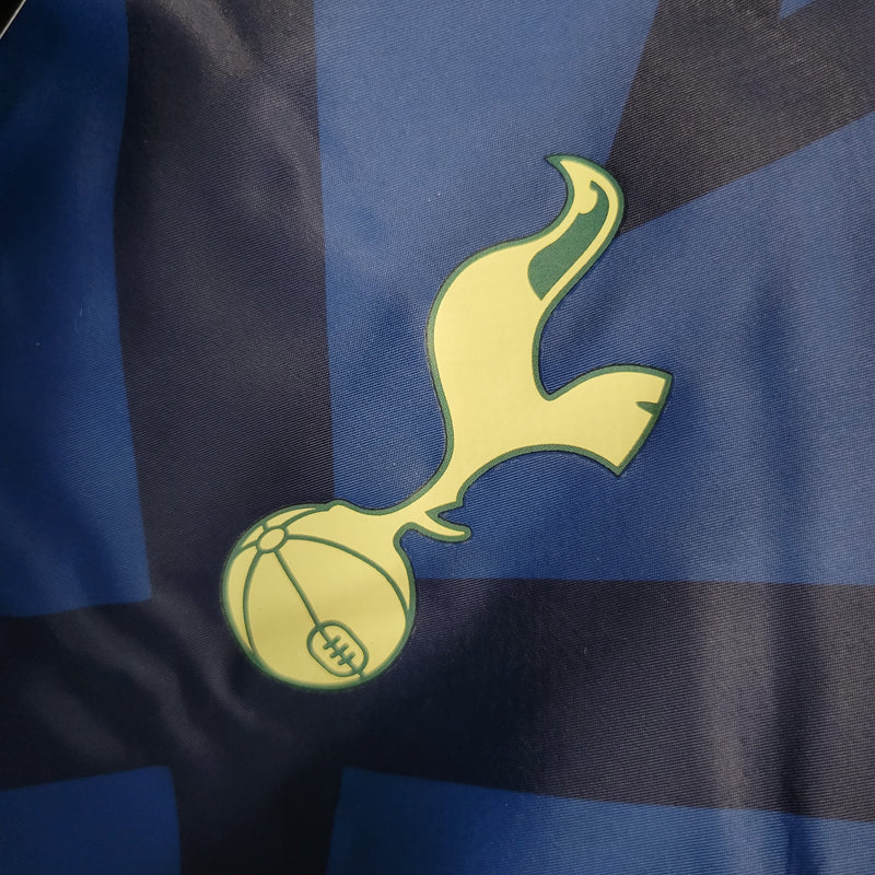 Jaqueta Corta Vento Tottenham Azul 23/24 - JV Imports