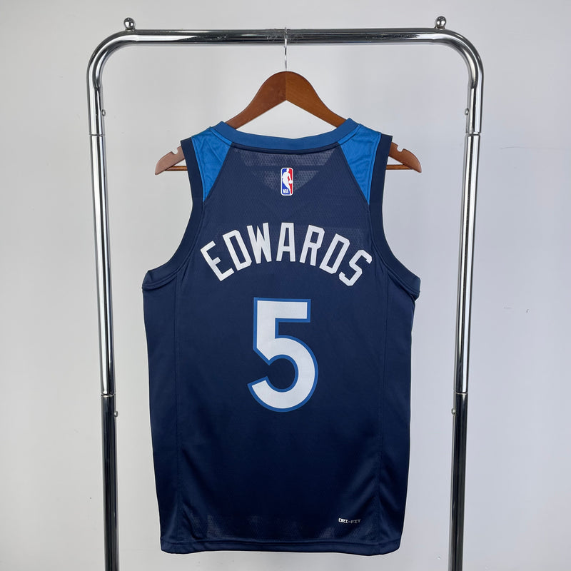 Regata NBA Minnesota Timberwolves Icon Edition 2024/25 - Masculina - Azul