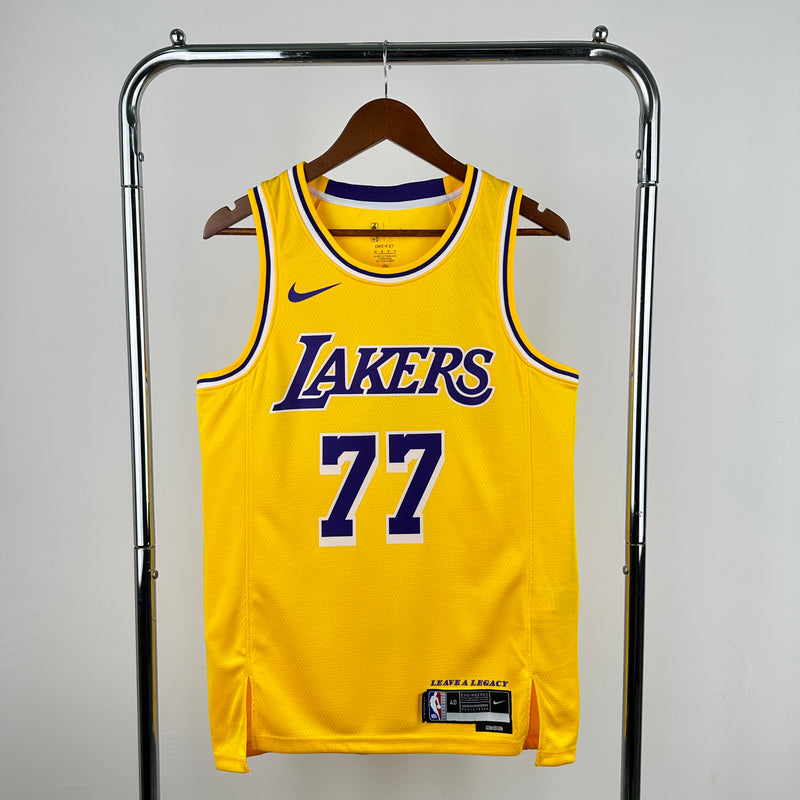 Regata NBA Los Angeles Lakers Icon Edition 25/26 - Masculina - Amarela